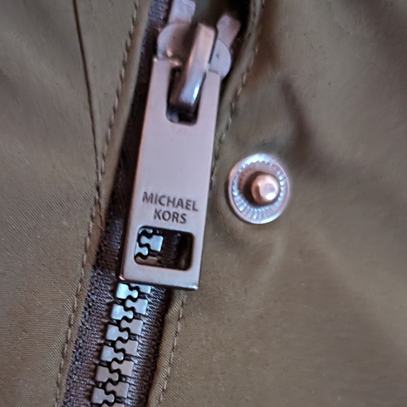 SOLD******Michael Kors Fishtail Hooded Parka Coat Farfetch  pre loved size small - Picture 7 of 10